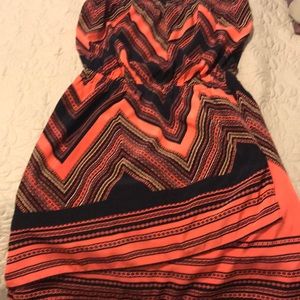 Strapless dress from Express